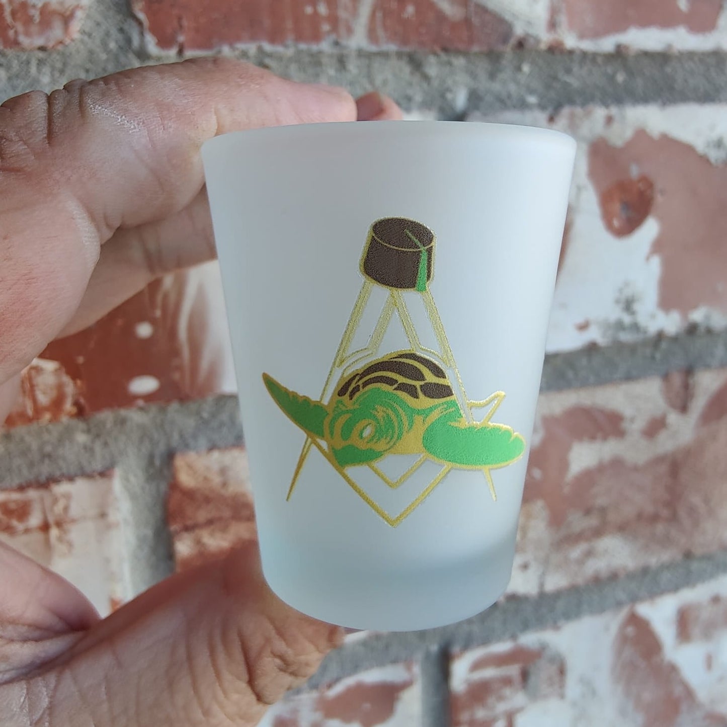2024 Masonic Turtle Shot Glass