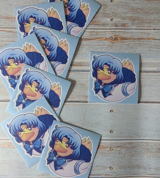 Ducky x Sailor Mercury Sticker