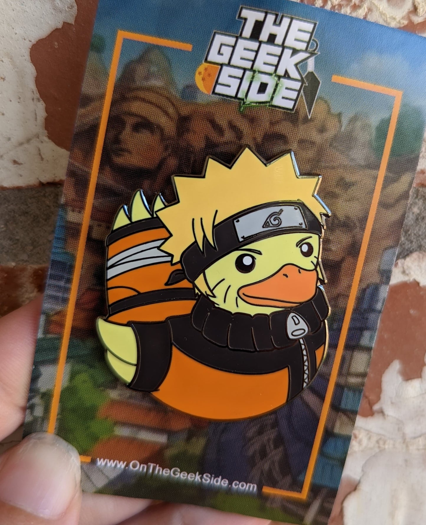 NEW Ducky x Naruto Pin