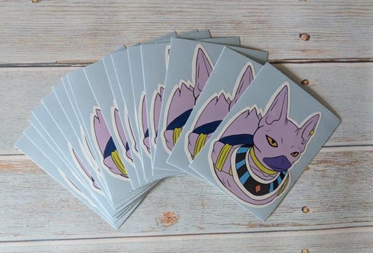 Ducky x Beerus Sticker