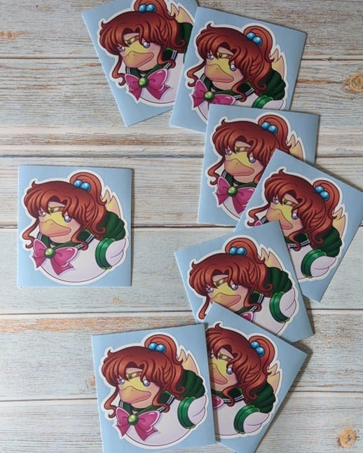 Ducky x Sailor Jupiter Sticker