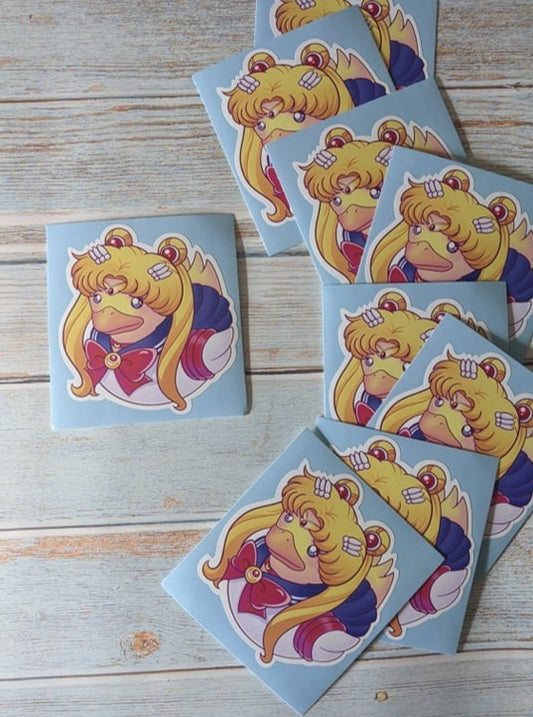 Ducky x Sailor Moon Sticker