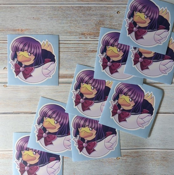 Ducky x Sailor Saturn Sticker