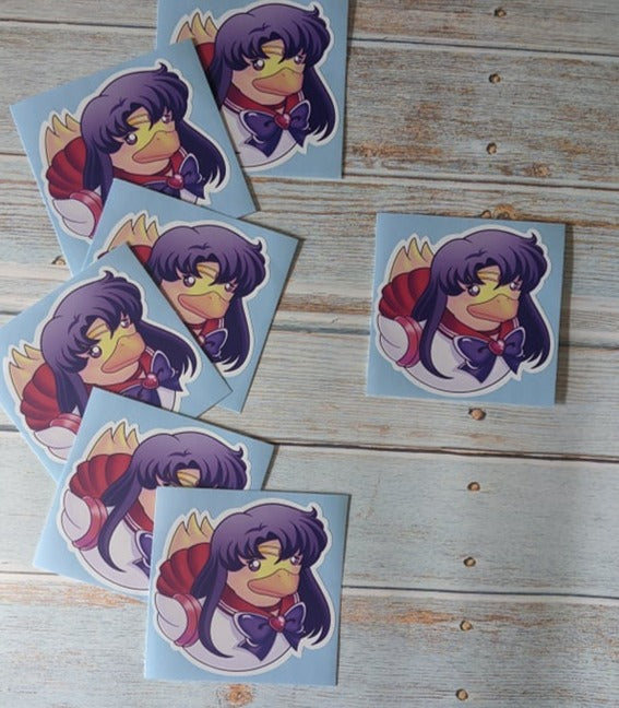 Ducky x Sailor Mars Sticker