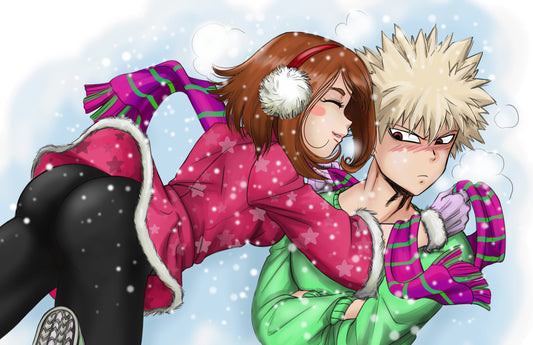 Bakugo x Uraraka Print