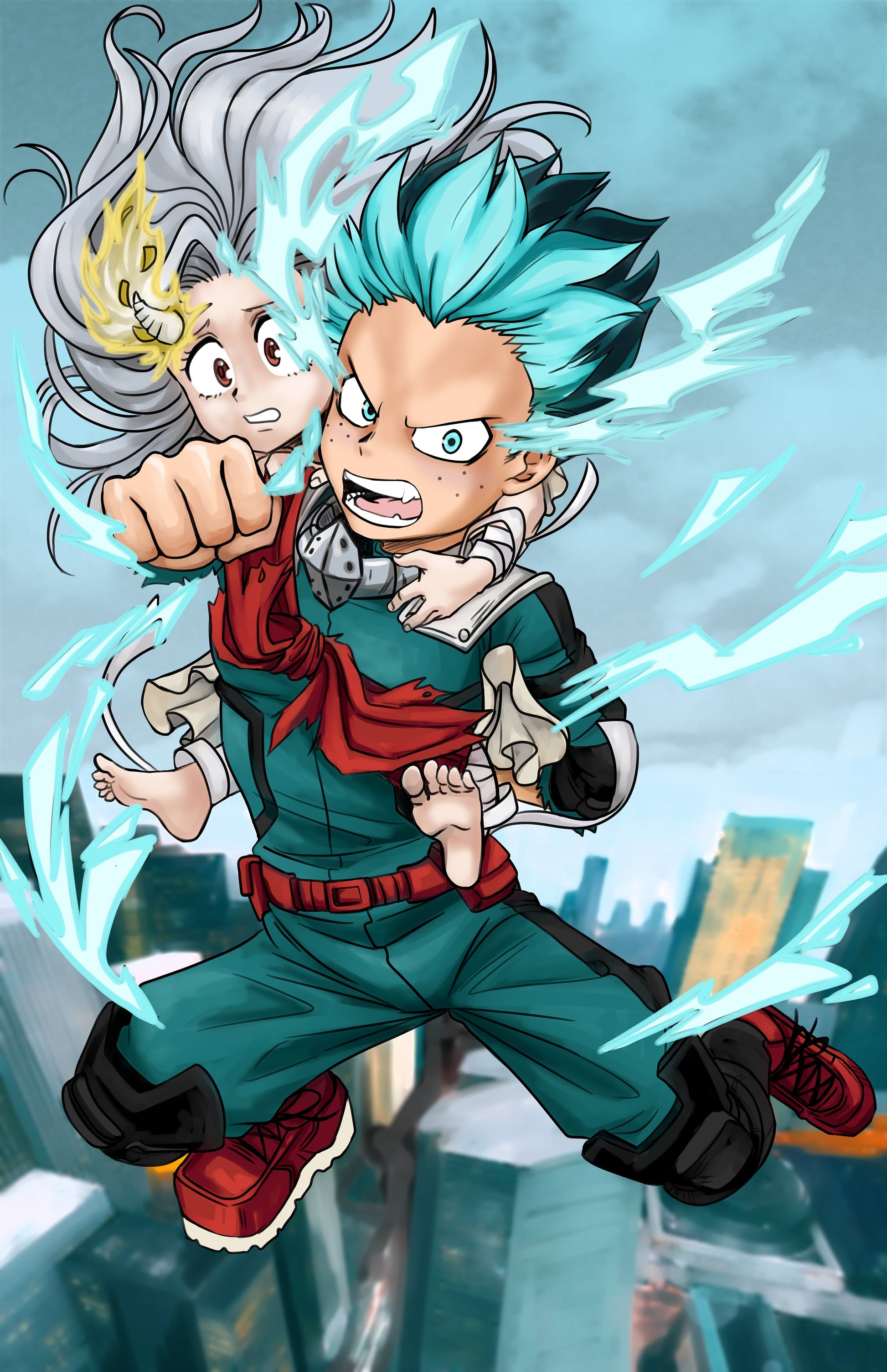 Deku x Erie Print – The Geek Side1