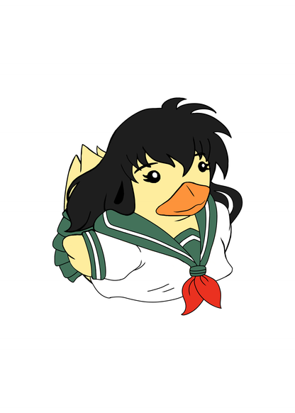 Ducky x Kagome Sticker
