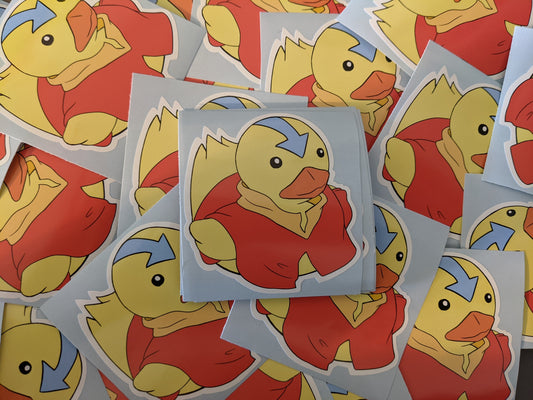 Ducky x Aang Sticker