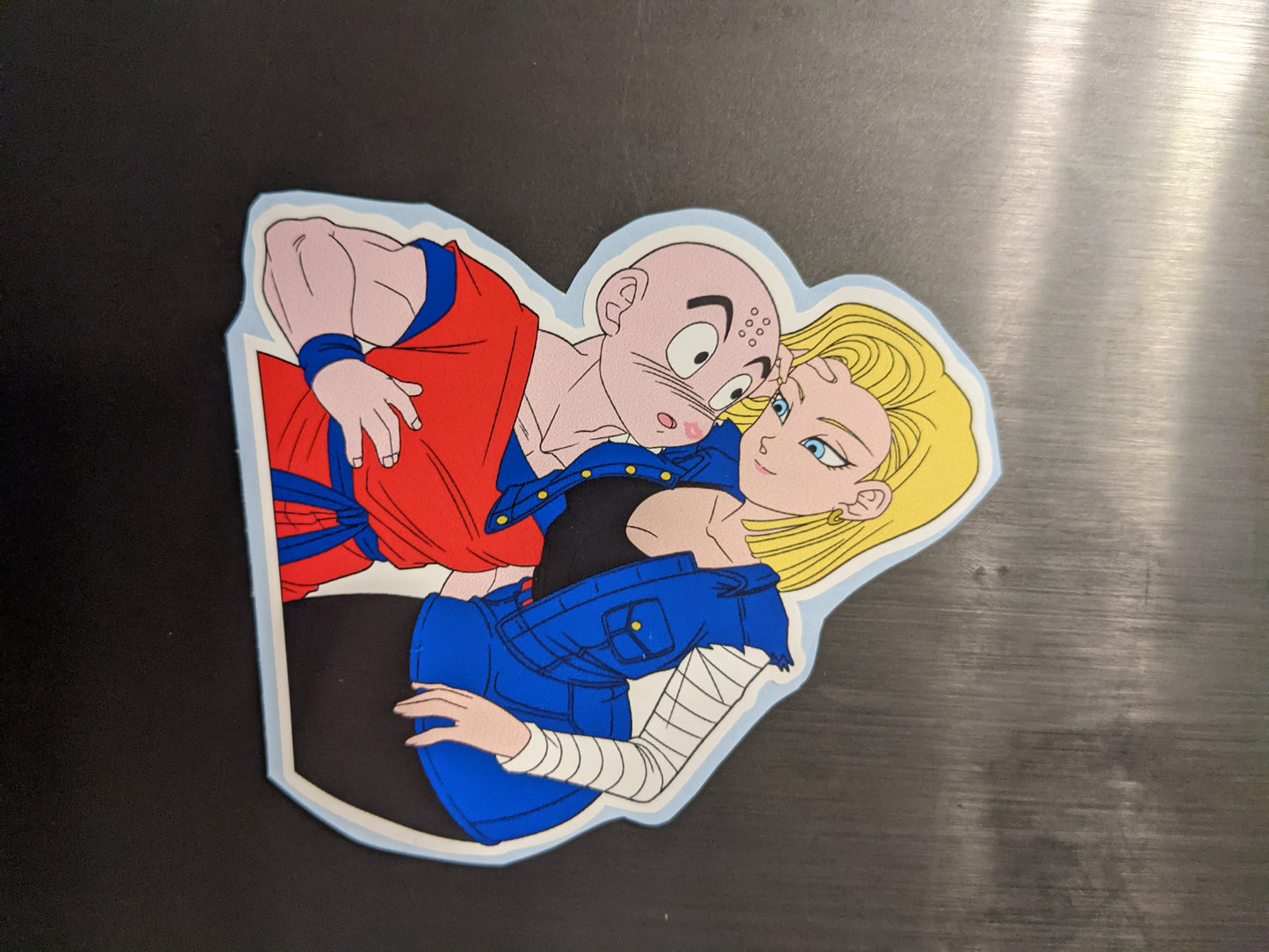 Android 18 x Krillin Pin