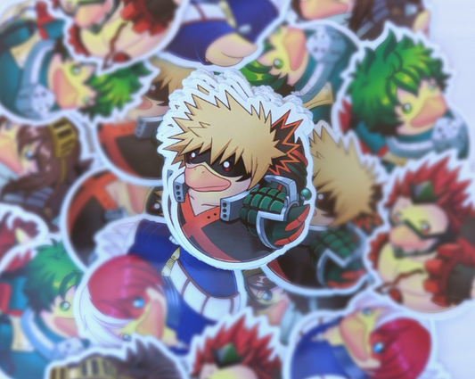 Ducky x Bakugo Sticker