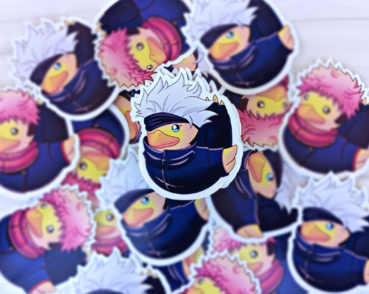 Ducky x Gojo Sticker