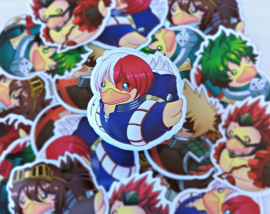 Ducky x Todoroki Sticker